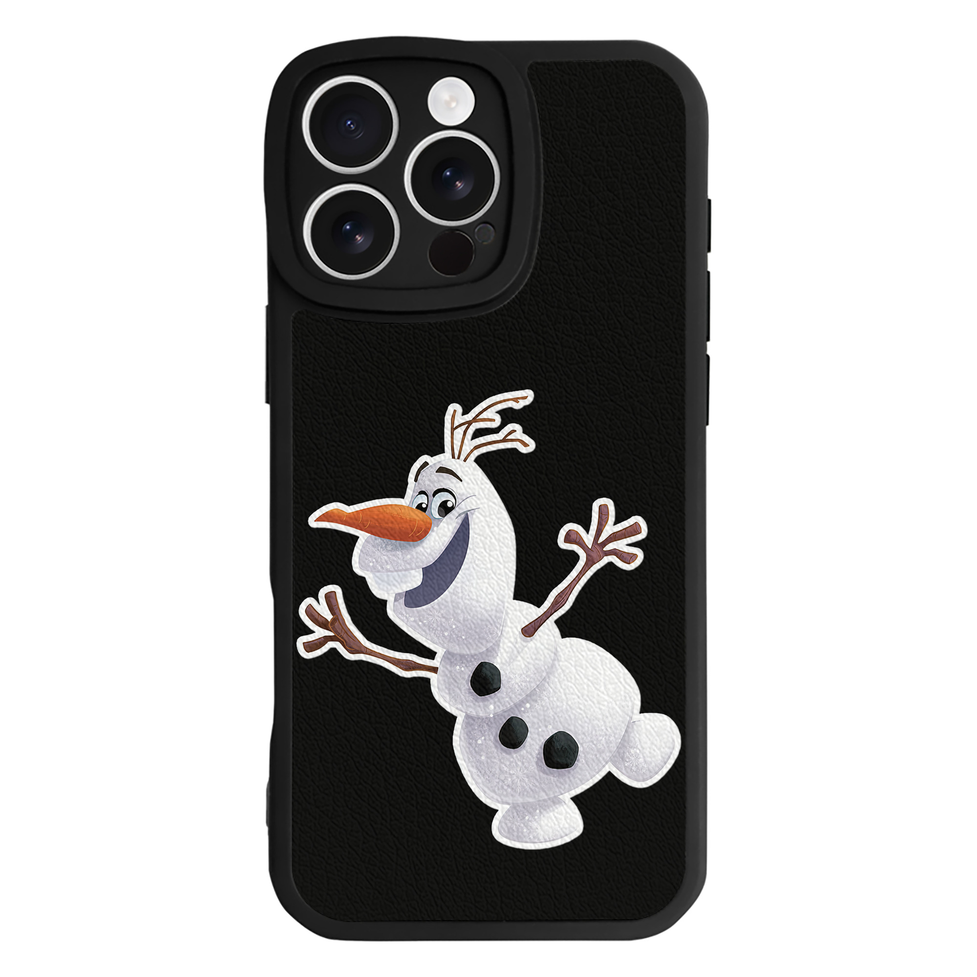 （画像用） アナと雪の女王 アンナ エルサ Frozen Anna Elsa 【iPhone 16シリーズ対応】シリコンスマホケース（レザー調） 材質：シリコン